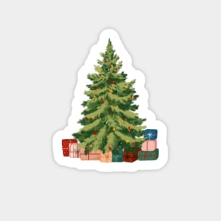 Christmas tree, Christmas decoration 2 Sticker